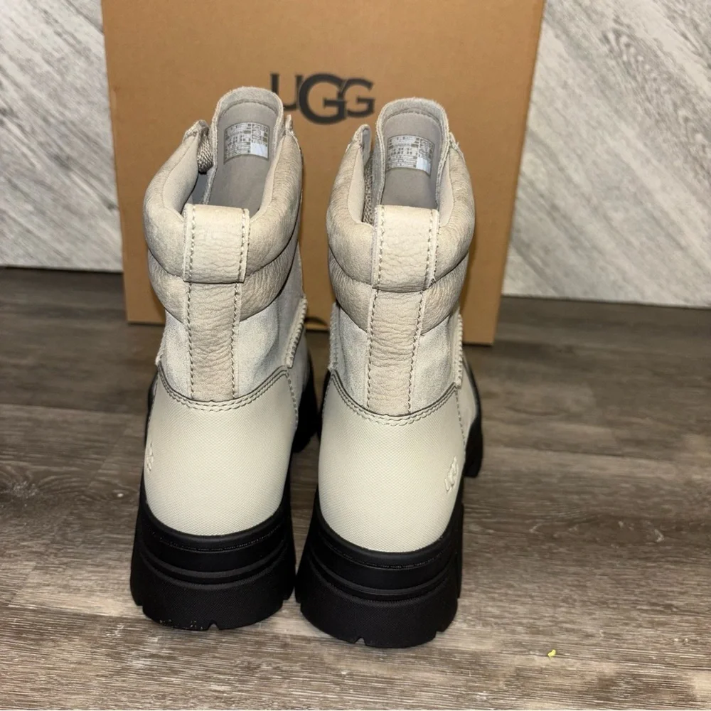UGG | Ashton Weatherized Lace Up Boots In Cobble Grey